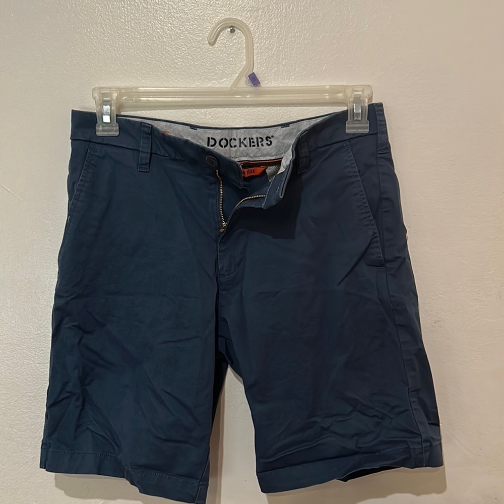 Rare Dockers shorts dark blue supreme flex 30